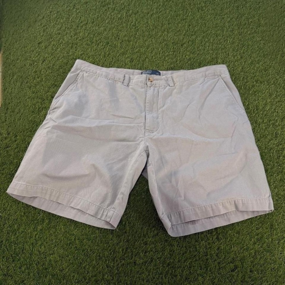 Ralph Lauren light teal chino shorts size 42